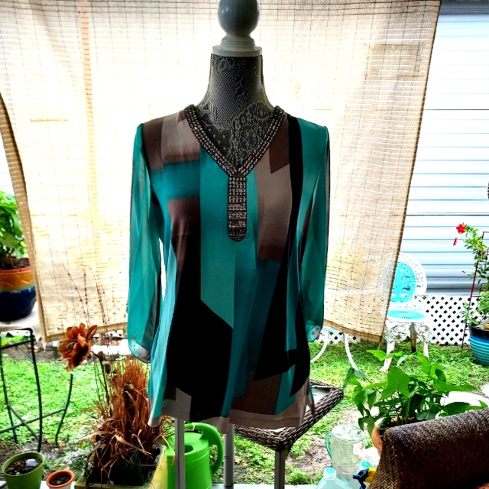 JM Collection Petite Top-PM